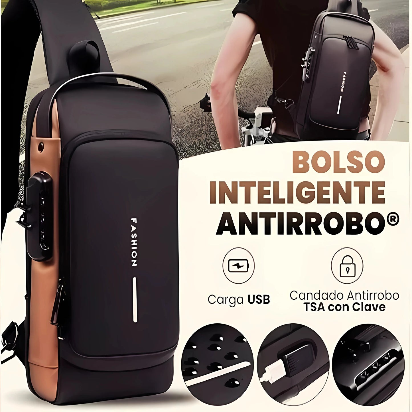 Canguro-Bolso Antirrobo | SecurePack®